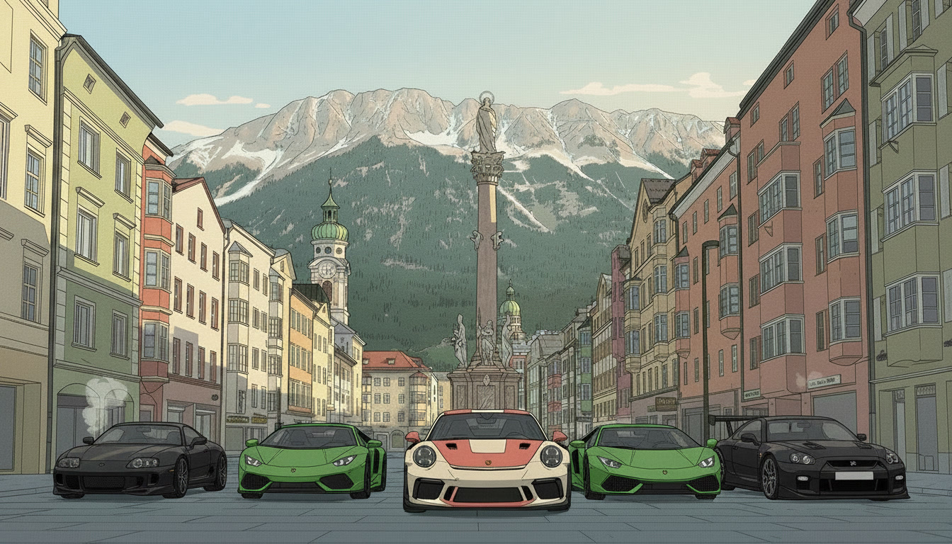 Innsbruck start line